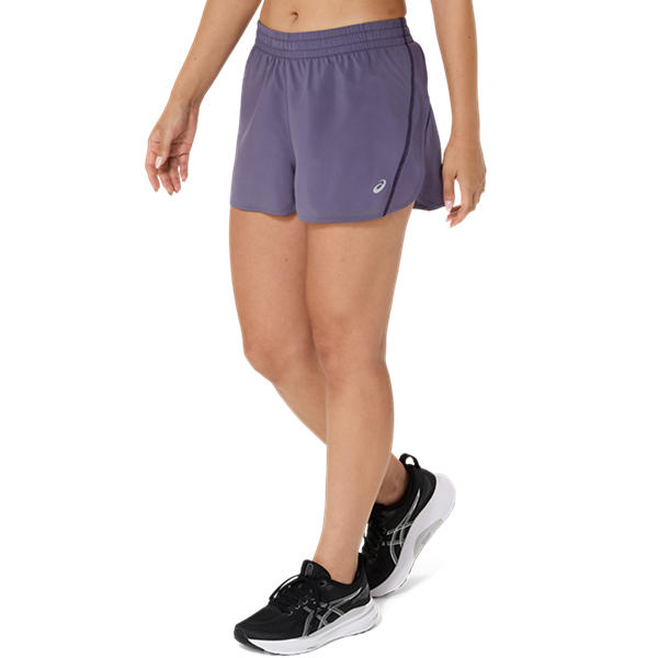 Asics Core Split Short Greyish Purple