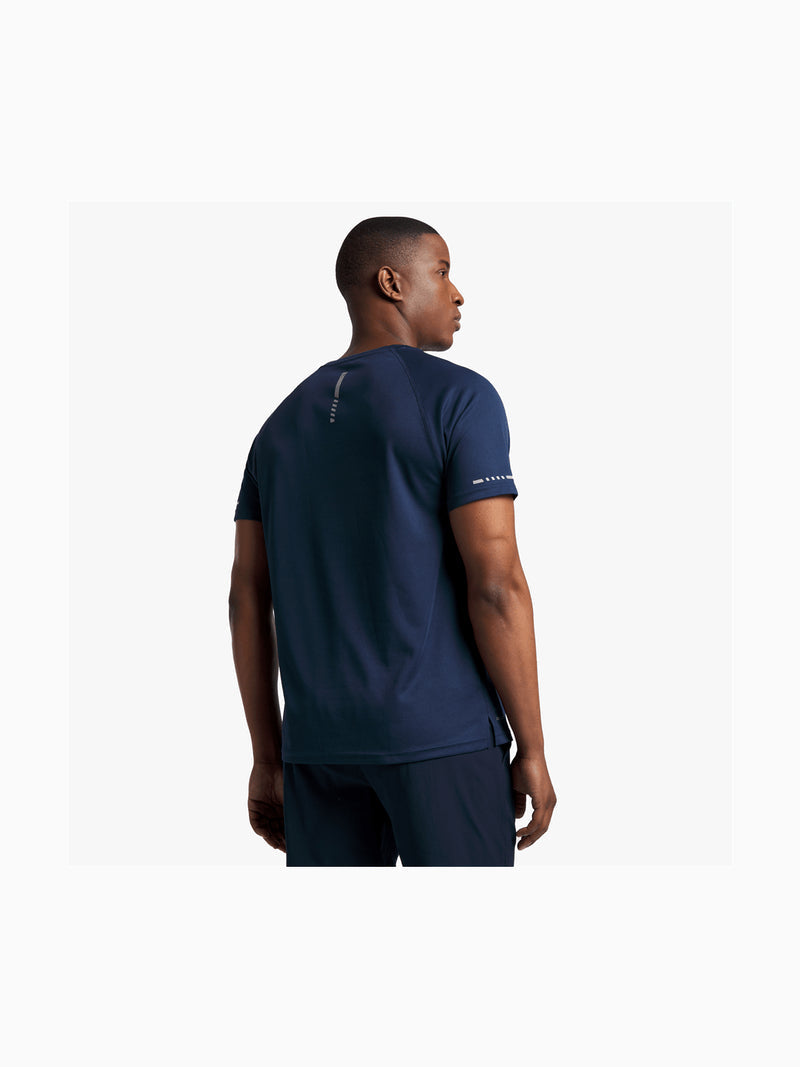 TS Men's Dri-Tech Navy Performance Top: Moisture-Wicking, Quick-Dry Active Tee