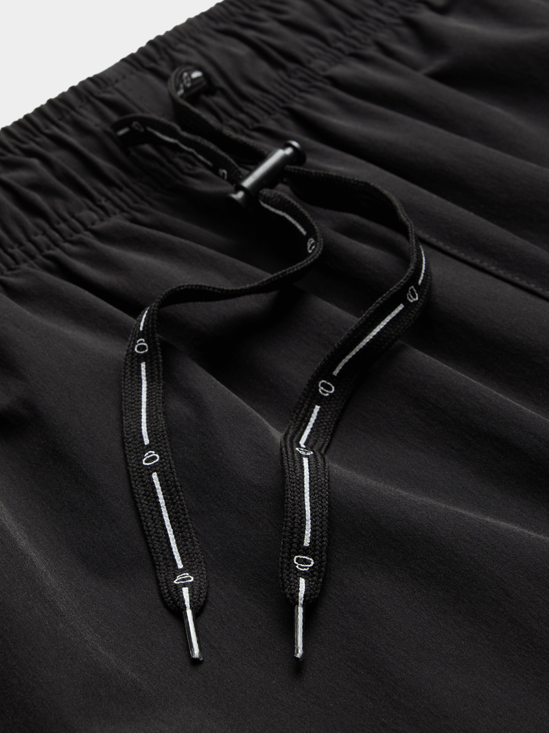 TS Men's Agility Cargo Black Trackpants: Flexible, Durable, Multi-Pocket Training Pants