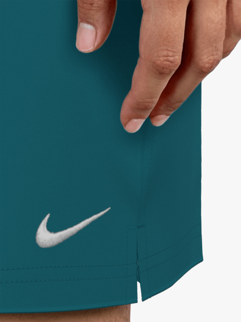 Nike Men's Essential 7-Inch Volley Swim Shorts - Quick-Dry Green Abyss