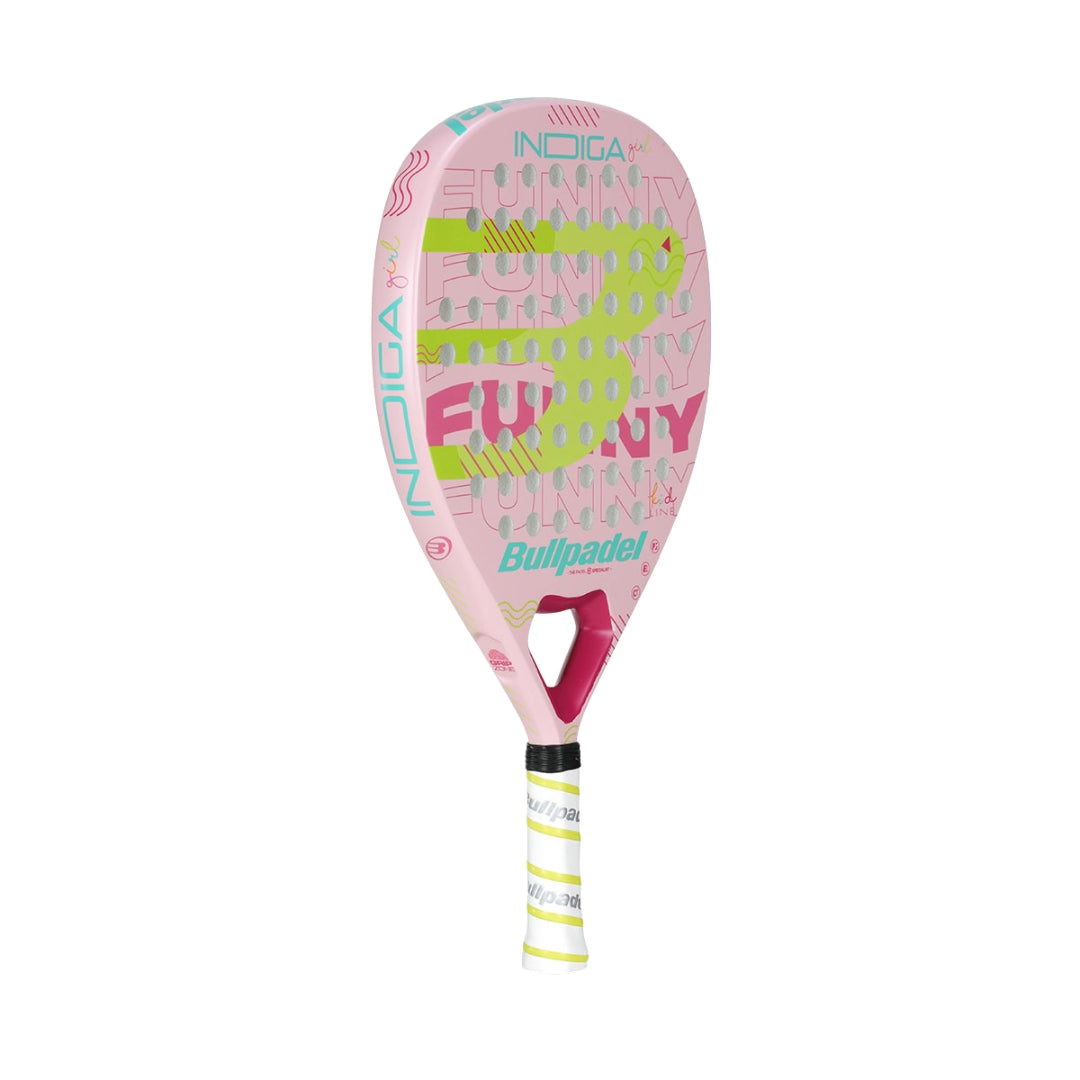Bullpadel Indiga Girl Padel Racket - Left