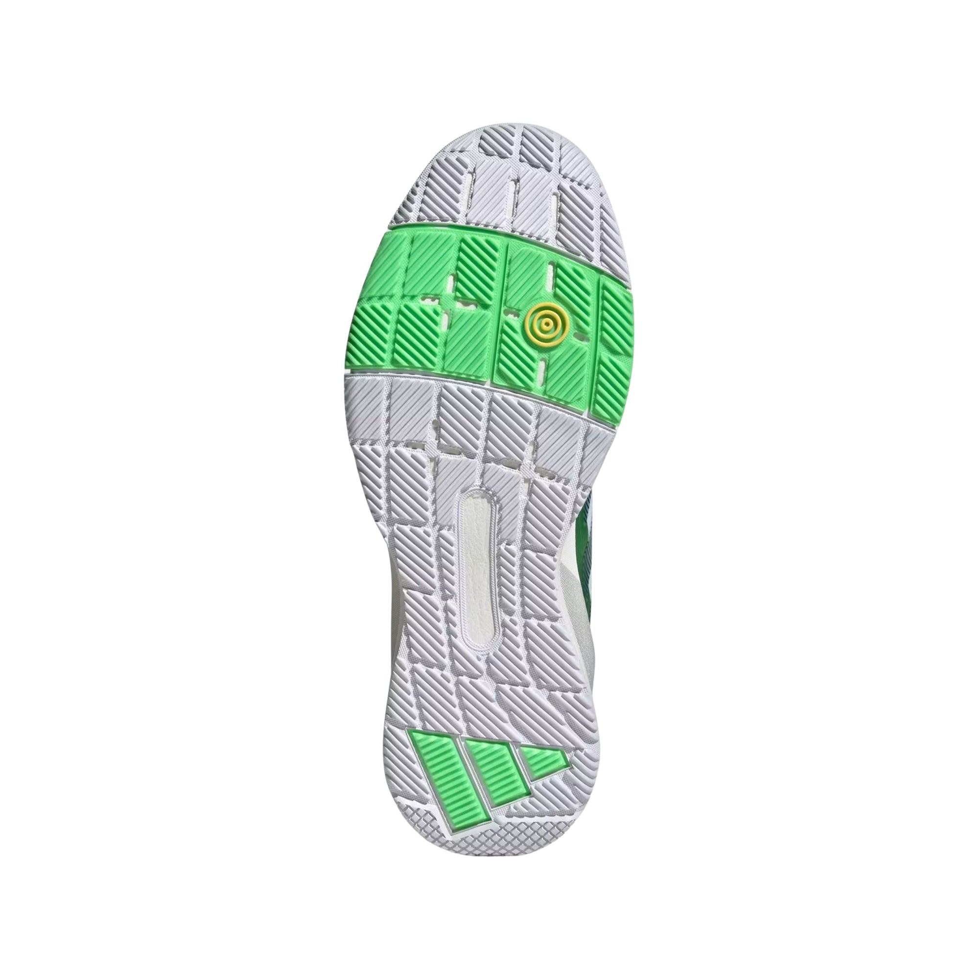 Adidas Crazyquick Lightstrike Padel Shoes - White/Aurora Ivy - Outsole