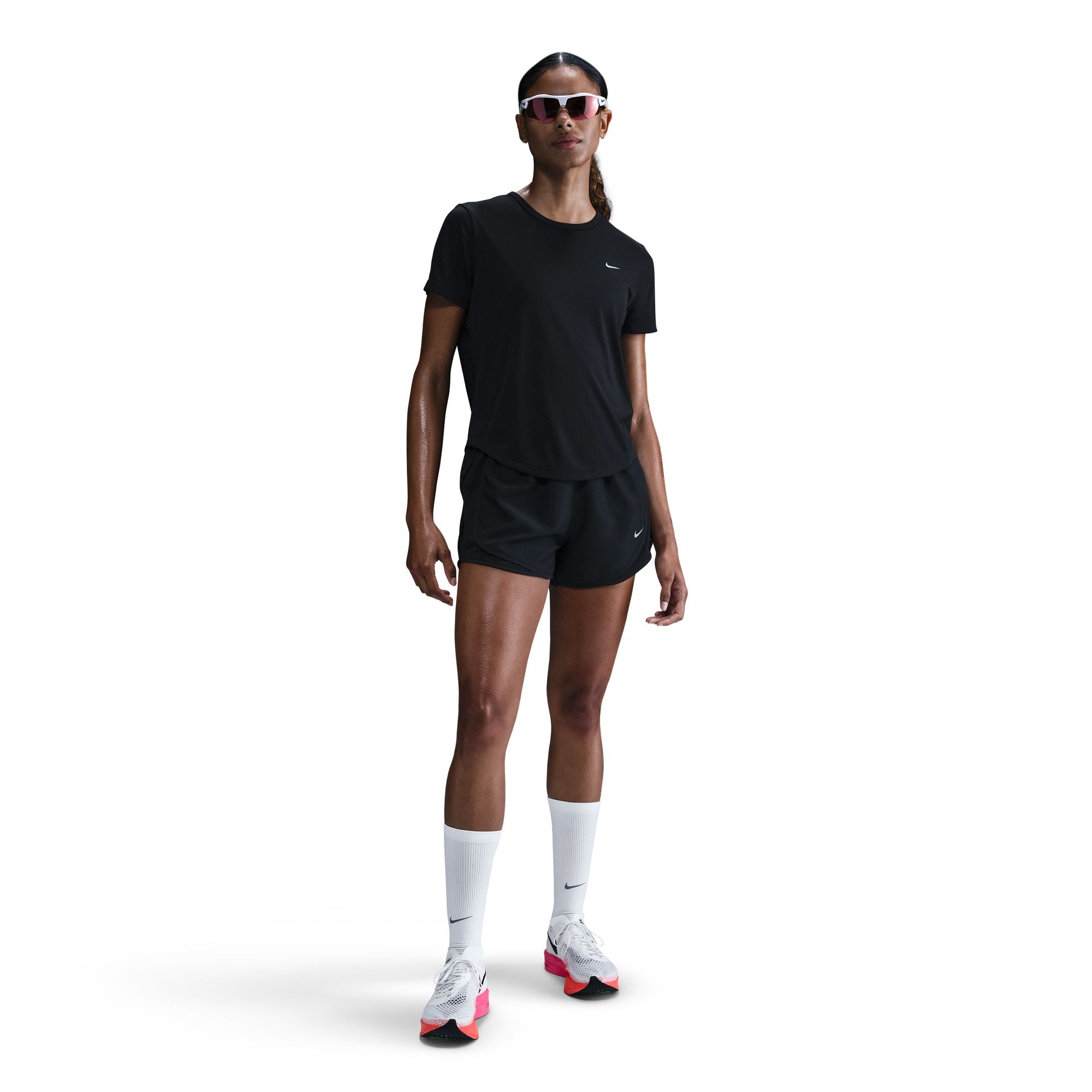 Nike Tempo Dri-FIT Short-Sleeve Running Top Black