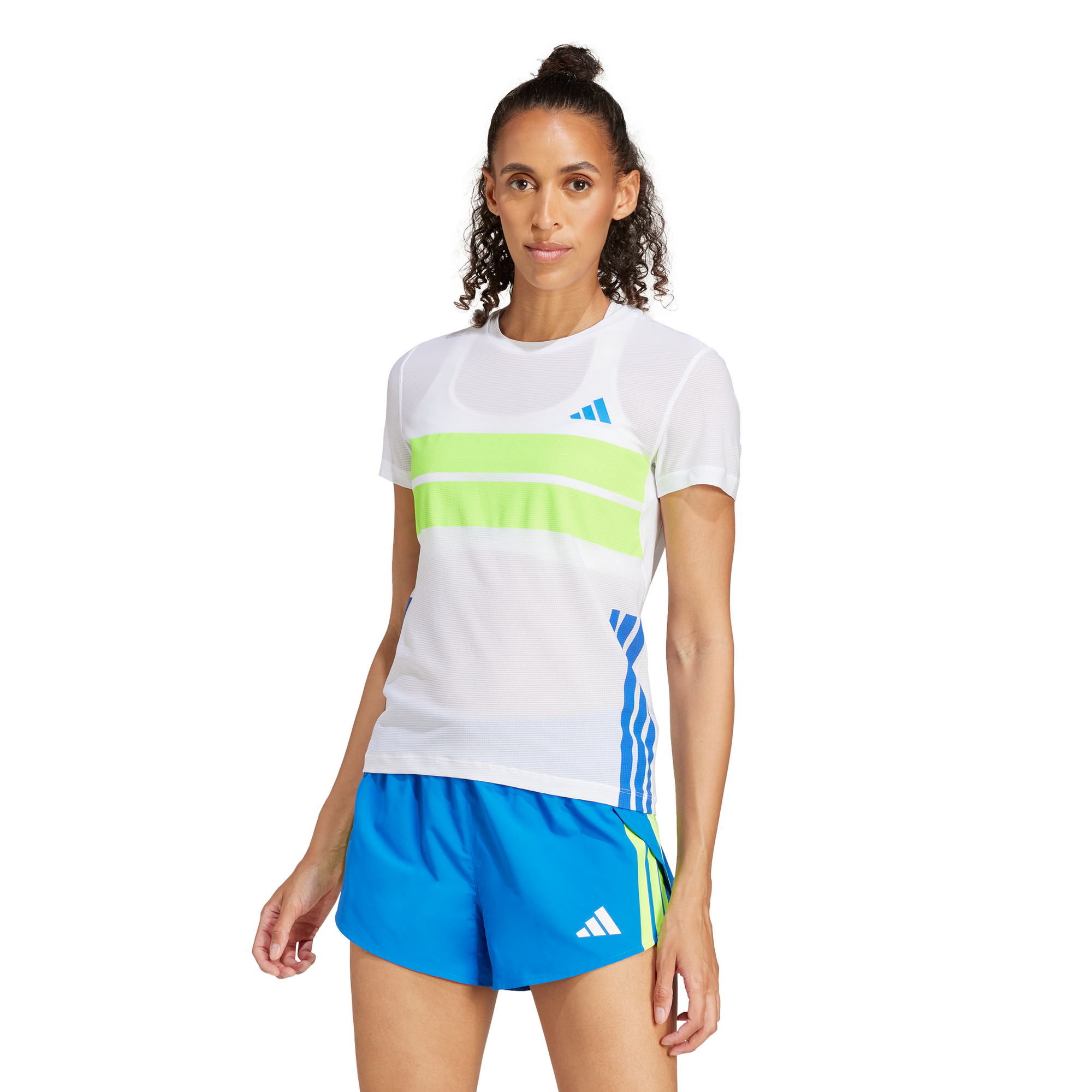 Adidas Adizero Retro White / Lucid Lemon Women