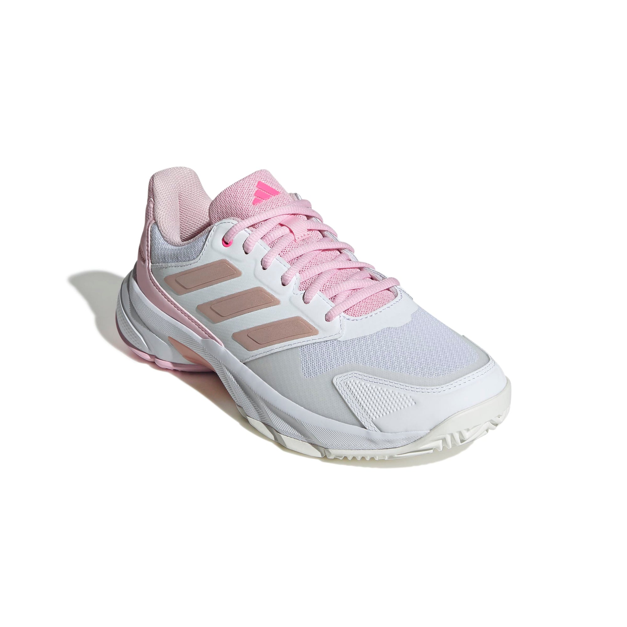 Adidas Courtjam Control 3 Tennis Shoes Cloud White