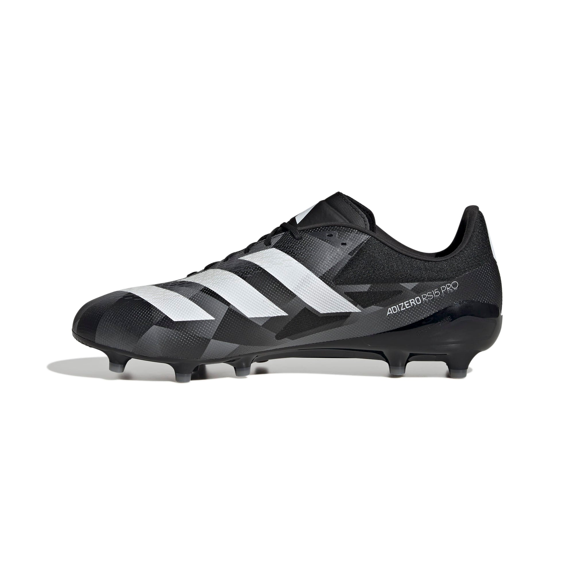 Adidas Adizero RS15 Pro Firm Ground Rugby Boots Black