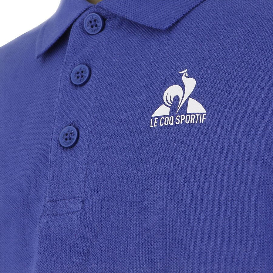 Essential Polo SS No 4 Kids Deep Ultramarine - Le Coq Sportif