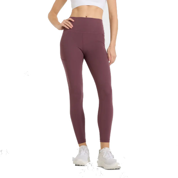 New Balance Harmony Pocket High Rise Legging 25" Faded Plum