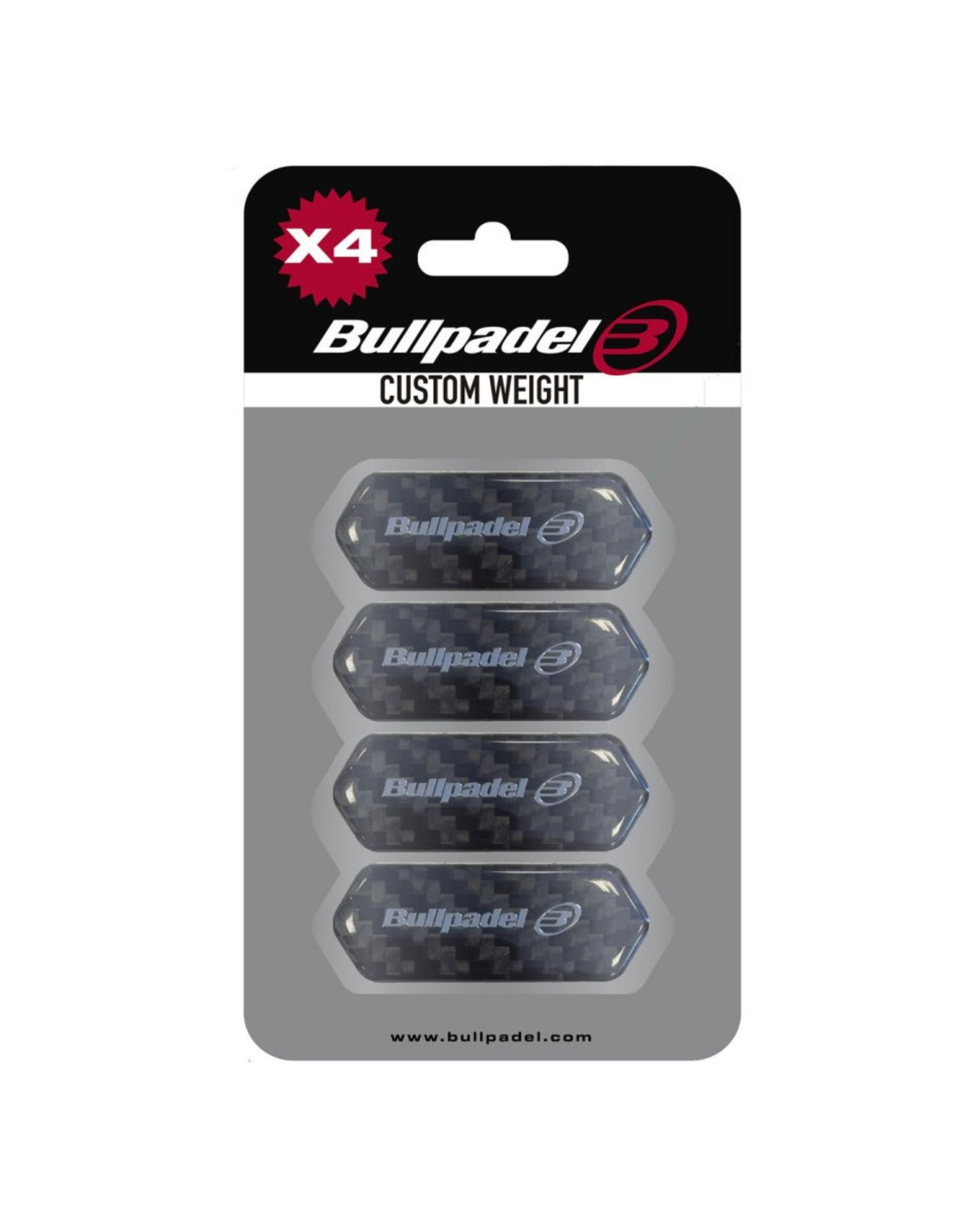 Bullpadel Custom Weight - Frame 4x3gr
