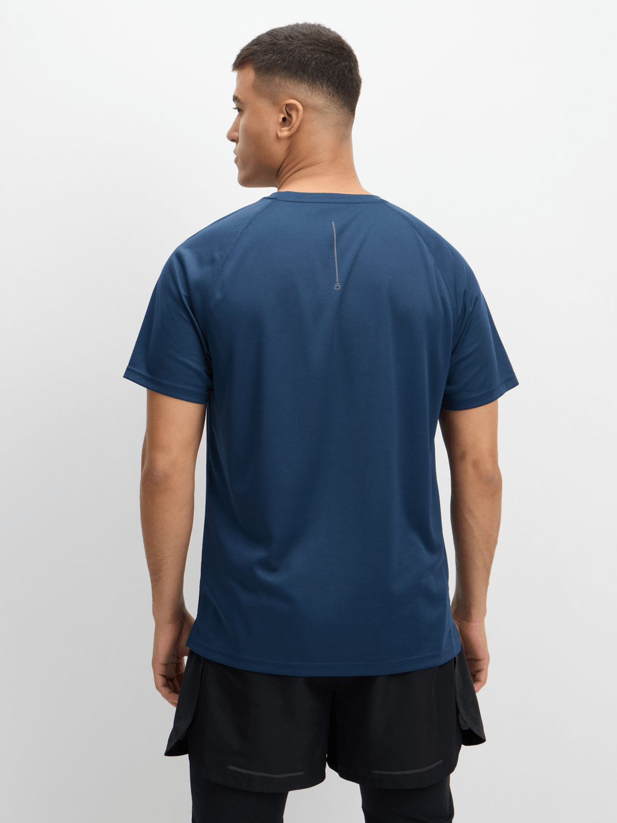 TS Men's Legacy Navy Performance Tee - Moisture-Wicking, UV Protection, Reflective