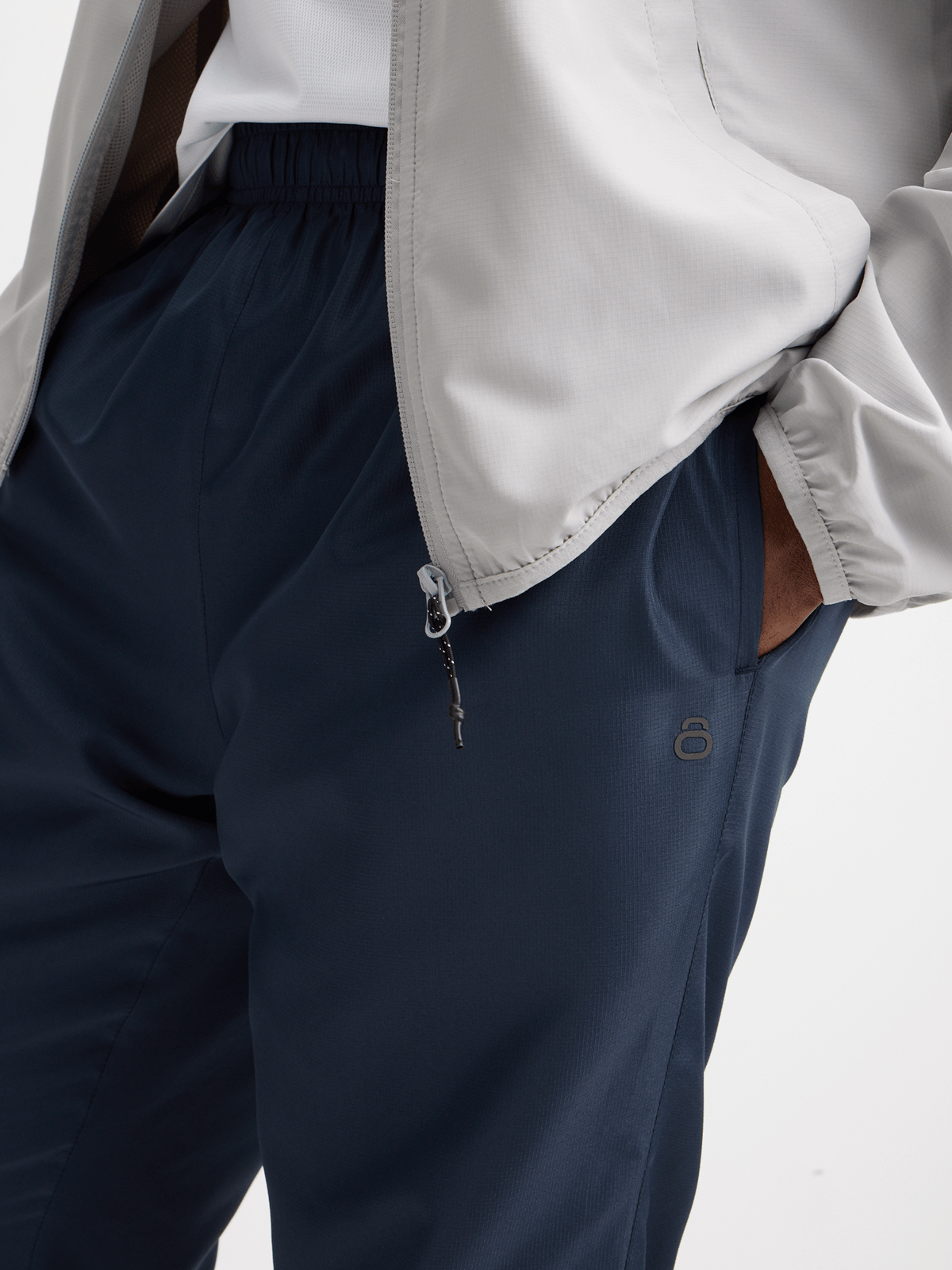 TS Men's Durable Navy Ripstop Cargo Pants for Active Lifestyles