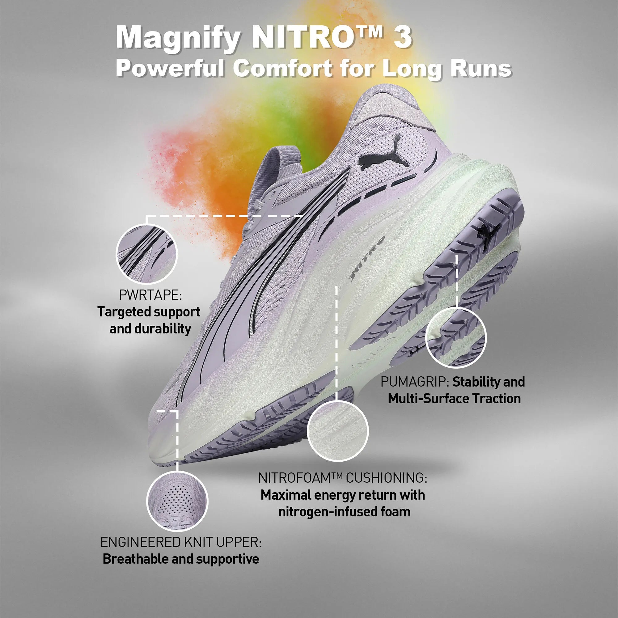Puma Magnify NITRO™ 3  Lilac Crush